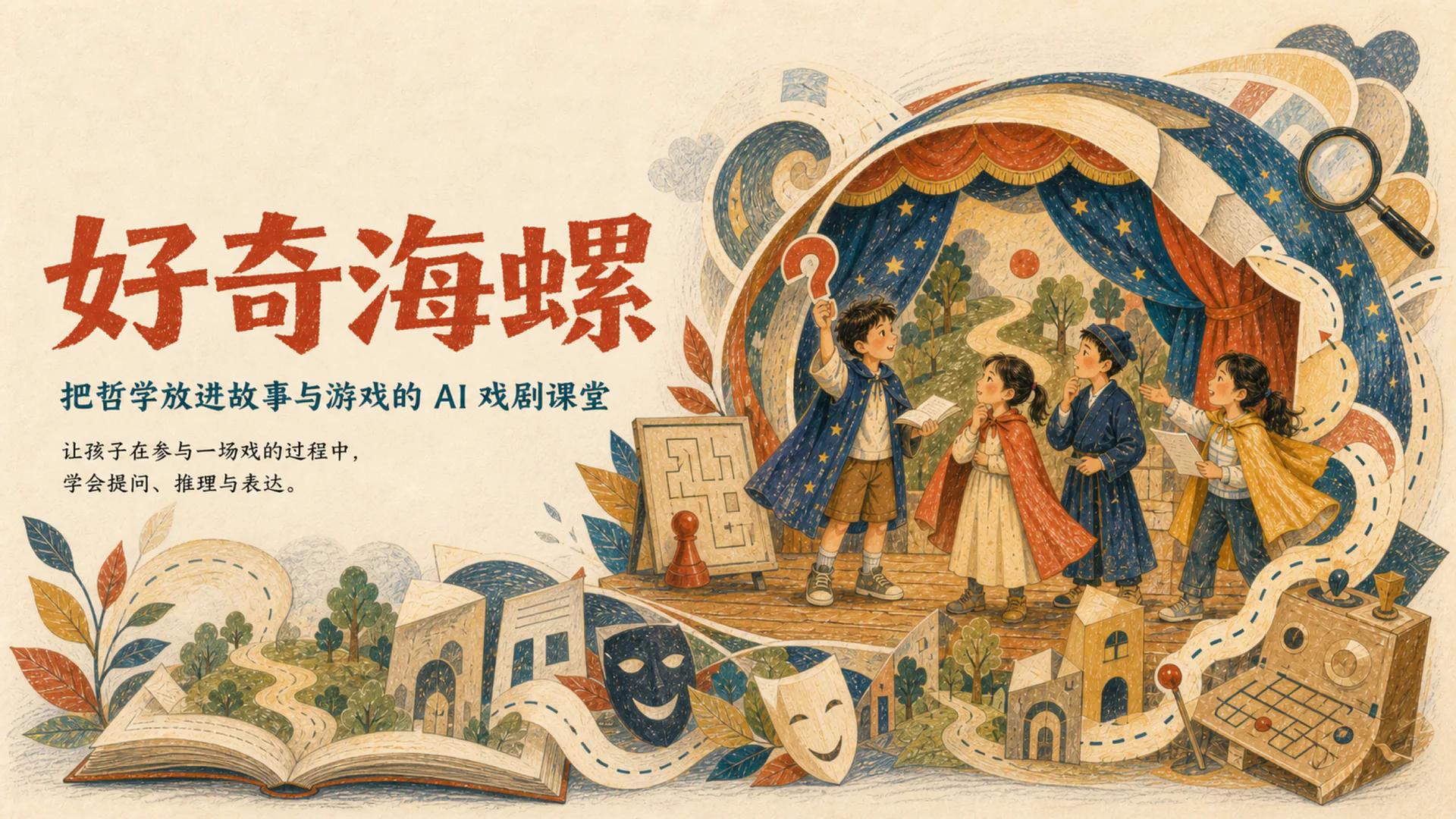 Curious Conch AI theatre classroom project cover